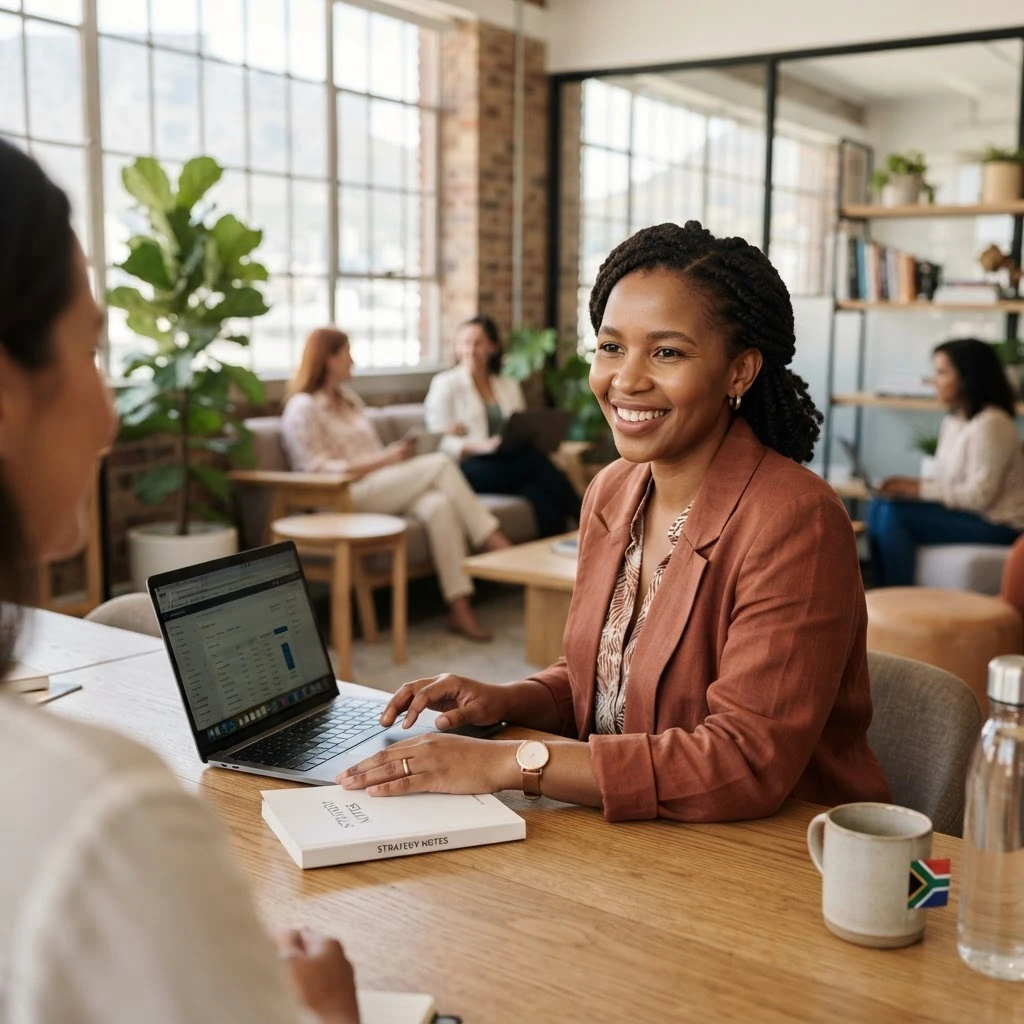 A professional support conversation